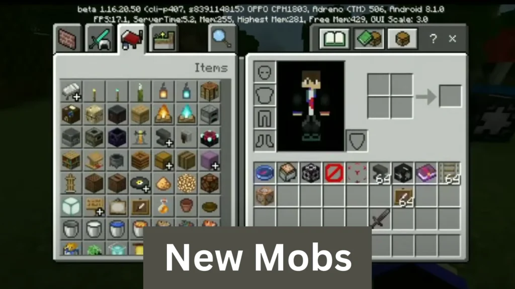 Minecraft APK New Mobs