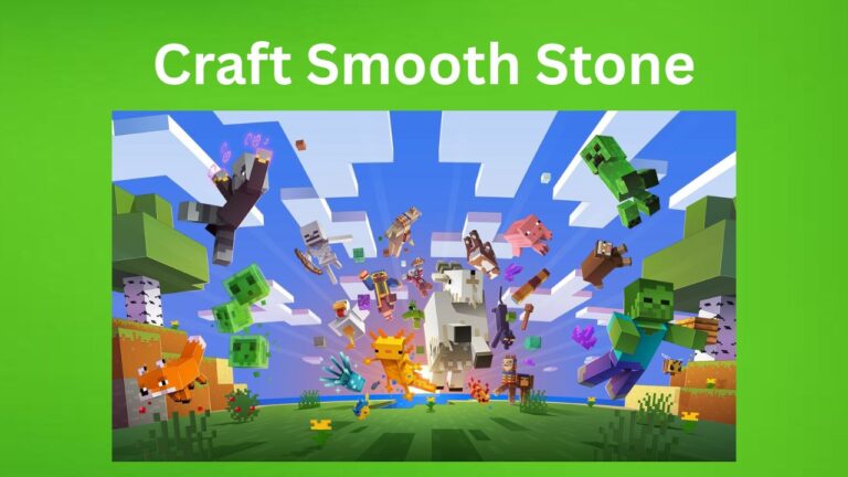 How to Craft Smooth Stone in Minecraft