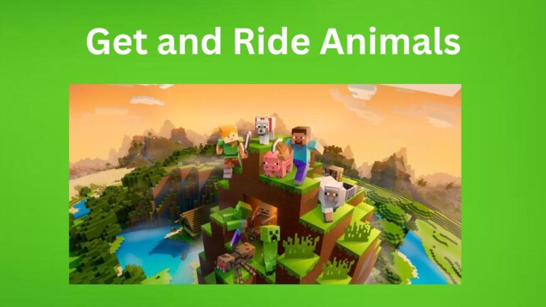 How to Get and Ride Animals Using a Saddle in Minecraft (2026)