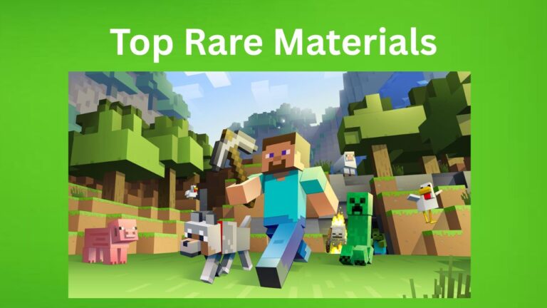 Top Rare Materials in Minecraft and How to Find Them