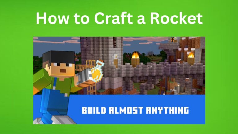 How to Craft a Rocket in Minecraft – Full Step-by-Step Guide