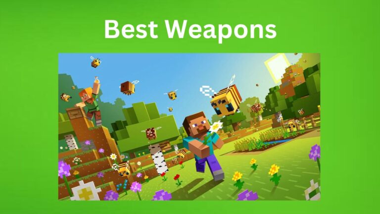 Best Weapons to Use in Minecraft Survival Mode