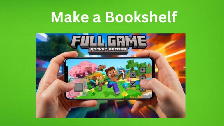 How to Make a Bookshelf in Minecraft