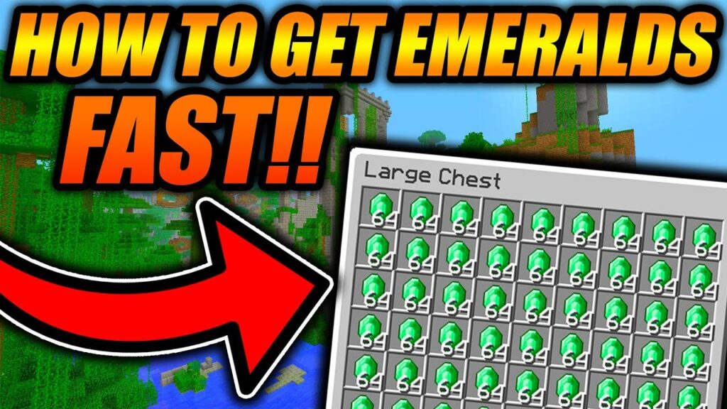 Tips to Get Emeralds Faster in minecraft