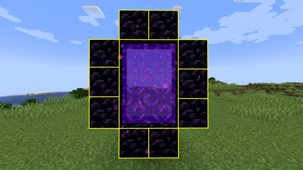 Nether portal of minecraft APK