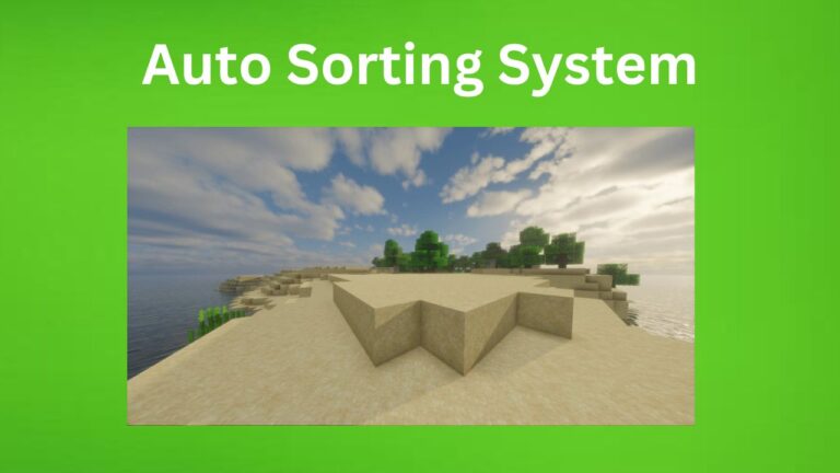 Minecraft Auto Sorting System Tutorial