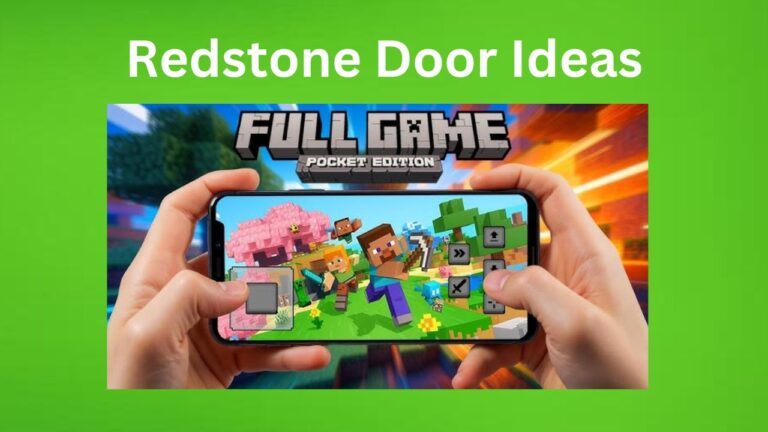 Minecraft Redstone Door Ideas